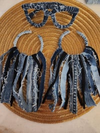 Image 1 of Rugged Blue Girl Tassle Set