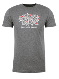 Concrete Jungle Gray T Shirt