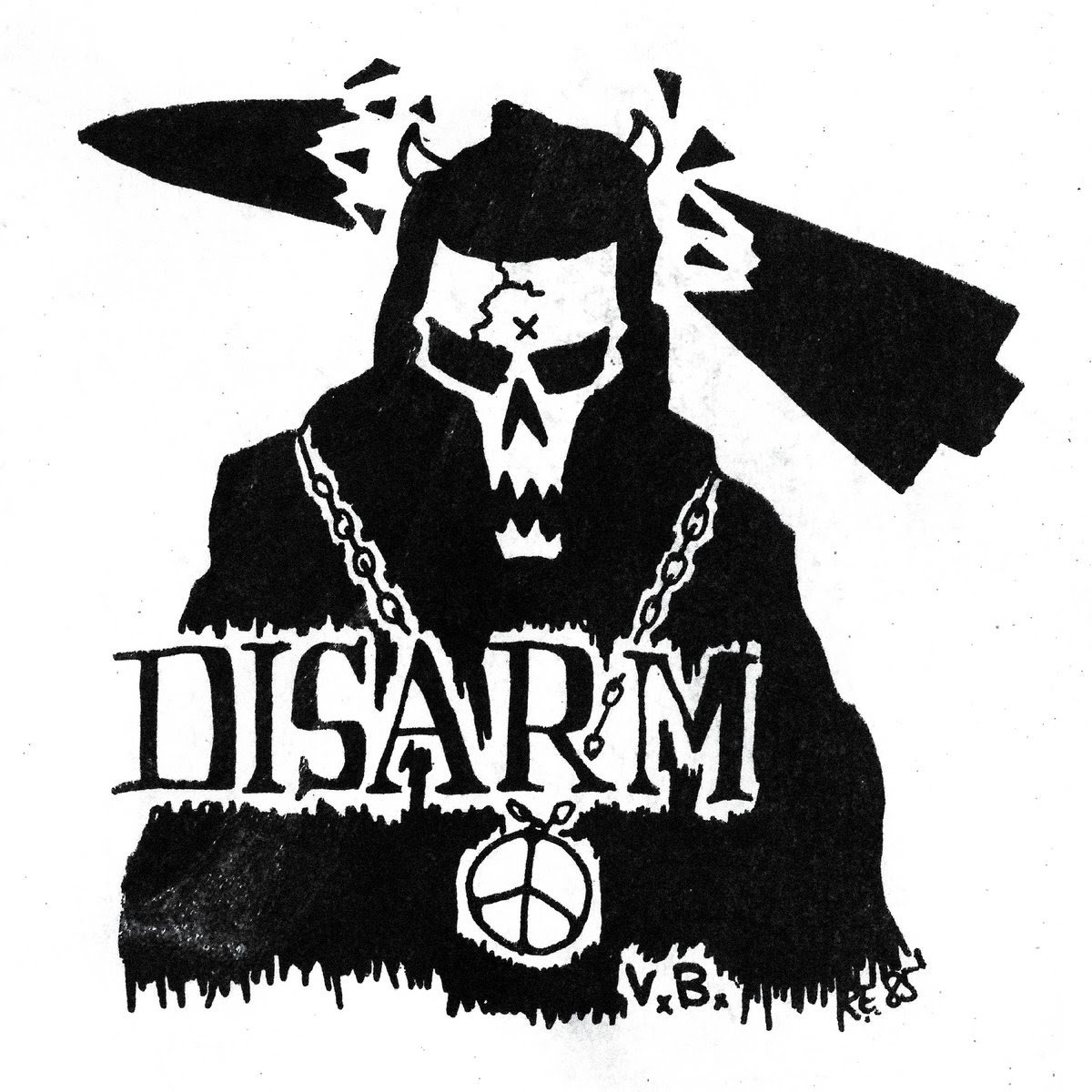 Image of DISARM - "EXISTENCE DEMO 1985" 12" (VA BEACH) 