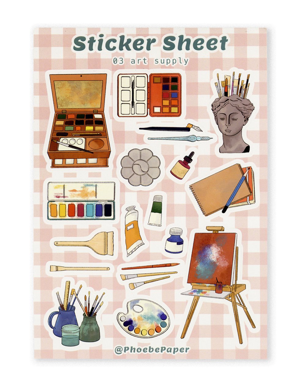 Image of Sticker Sheet 03 Art Supply