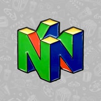 64 Console Enamel Pin