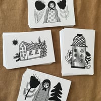 Image 2 of FOREST GIRL POSTCARD