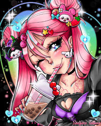 Image 1 of Sanrio Boba Babe 8x10” Print