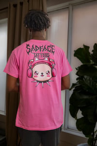 Image 1 of Angry Gamer Teddy T Shirt BLACK TEXT