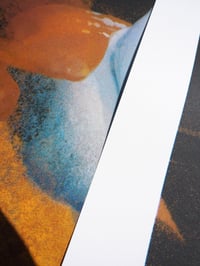 Image 4 of Warm in Blue A2 Screenprint