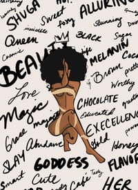 Image 1 of Black beauty collection- 3 piece set 11x16