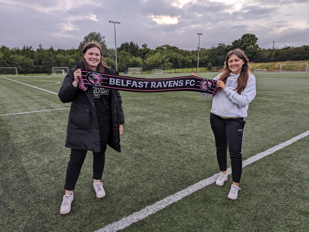 Belfast Ravens Scarf
