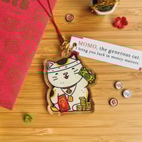 Image 1 of MOMO - LUCKY CAT CHARM