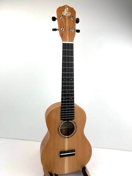 Image of LoPrinzi Concert Ukulele, Solid Cherry Wood, Model AC-C (Used, Mint Condition)