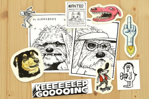 Image of Variety Sticker Pack by Travis Millard