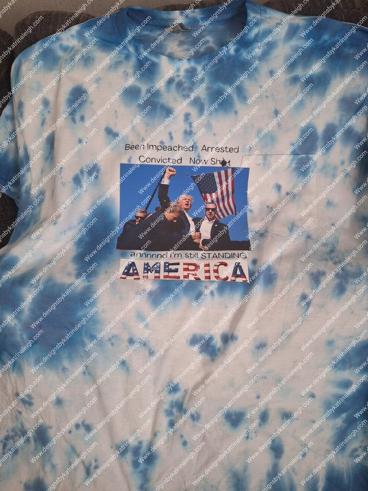 Image of Trymp tye dye tshirt