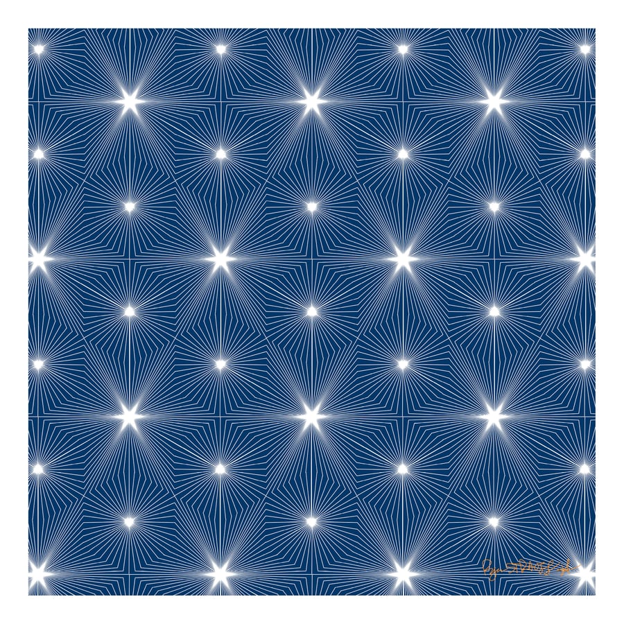 Image of Cube Tesselation - Dark Cyan