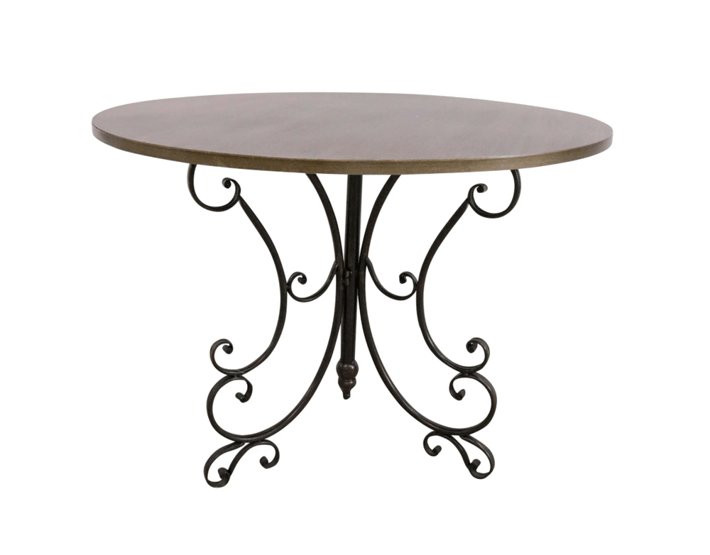 Image of French Garden Table BRONZE.