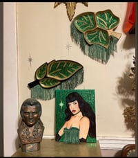 Image 5 of Green Tiki Leaf #1