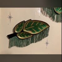 Image 2 of Green Tiki Leaf #2