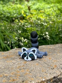 Image 1 of Flexible articulated Raccon, 3D Printed