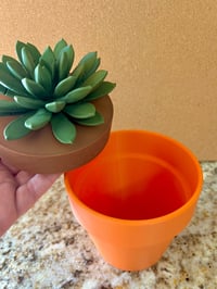 Image 4 of Push Pin Succlent Plant 3D Printed | Home & Office Functional Decor
