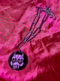 Image 1 of Purplish Anxiety skull Chain