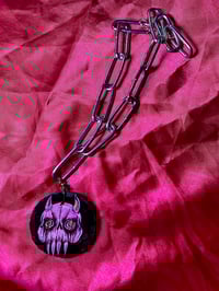Image 2 of Purplish Anxiety skull Chain