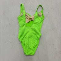 Image 4 of 90s floral one piece 