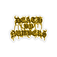 DBN Chains Logo Sticker (Brown/Yellow)