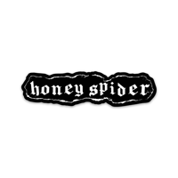 Honey Spider OG Logo Sticker (Black)