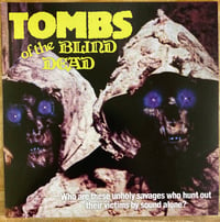 Image 1 of ANTON GARCIA ABRIL – "Tombs Of The Blind Dead" (OST) 7" EP (Pink Vinyl) 