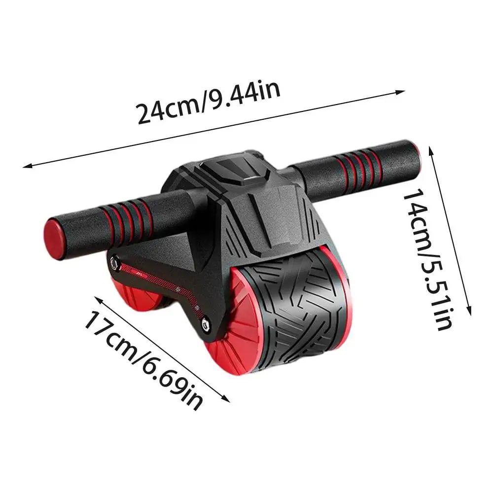 Automatic Abs Roller with Rebound – Quiet Abdominal Exerciser for Home Gym