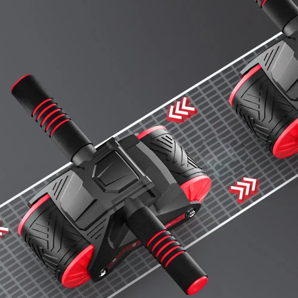 Automatic Abs Roller with Rebound – Quiet Abdominal Exerciser for Home Gym