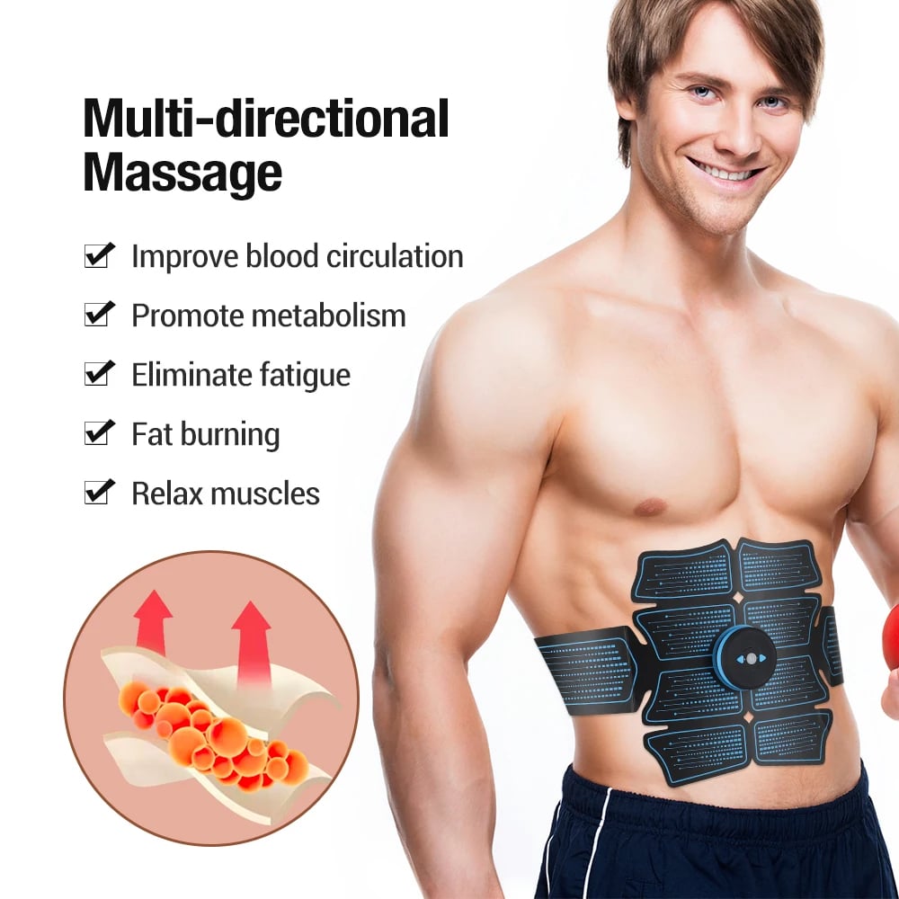 MSL EMS Abdominal Trainer with USB Connectivity for Muscle Stimulation