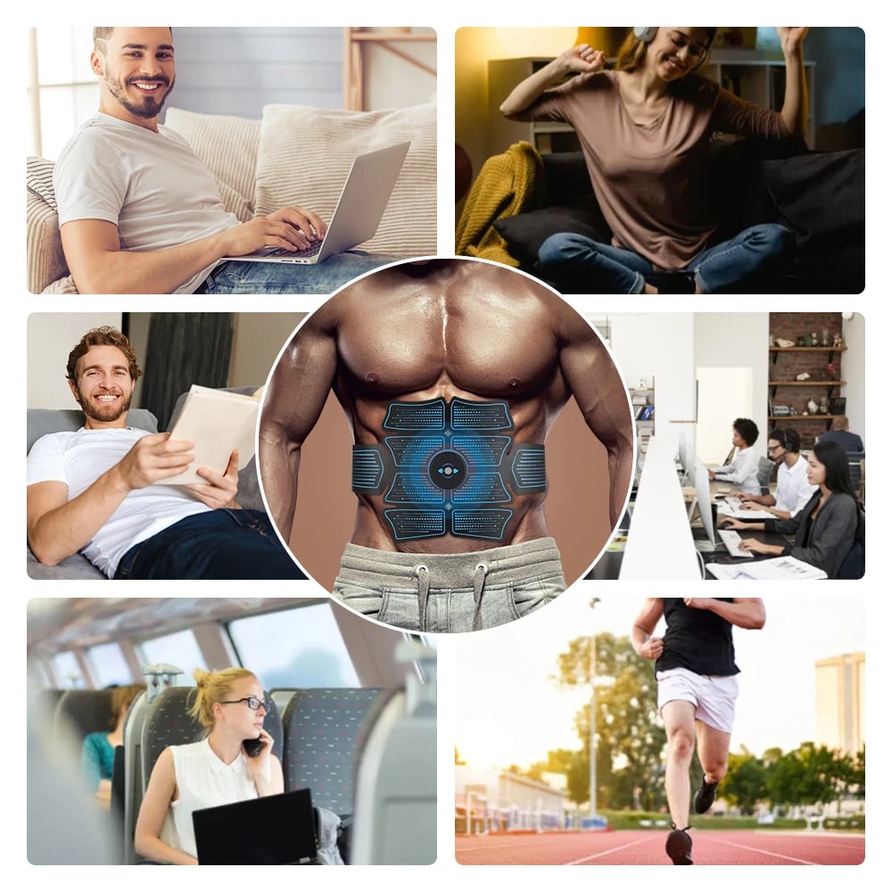 MSL EMS Abdominal Trainer with USB Connectivity for Muscle Stimulation