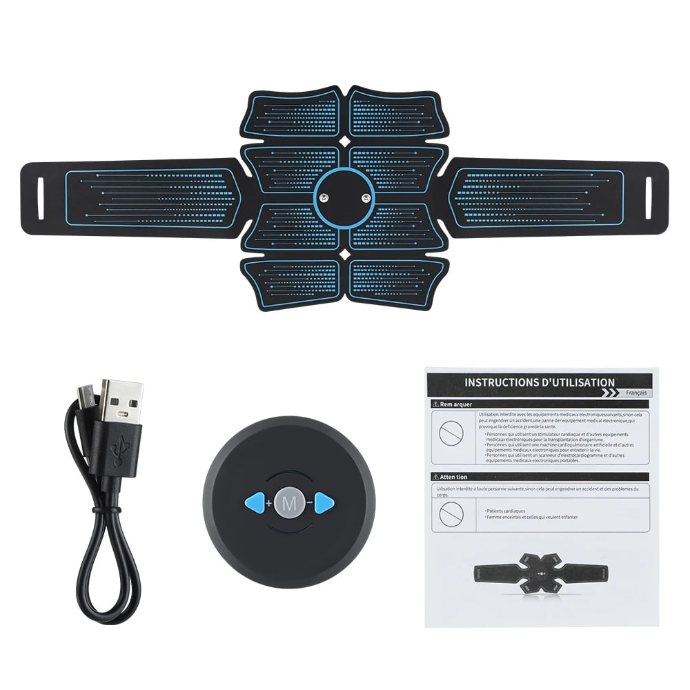 MSL EMS Abdominal Trainer with USB Connectivity for Muscle Stimulation