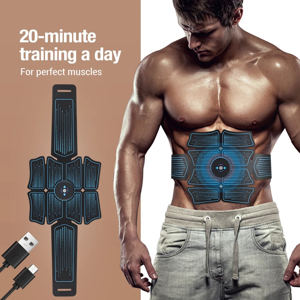 MSL EMS Abdominal Trainer with USB Connectivity for Muscle Stimulation