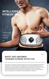 MSL EMS Abdominal Belt Trainer with LCD Display