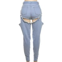 Image 2 of Cargo Irregular Jeans 