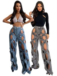 Image 2 of Twist Hollow Pants 