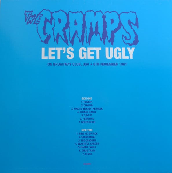 THE CRAMPS - LET'S GET UGLY (LP) WHITE LABEL