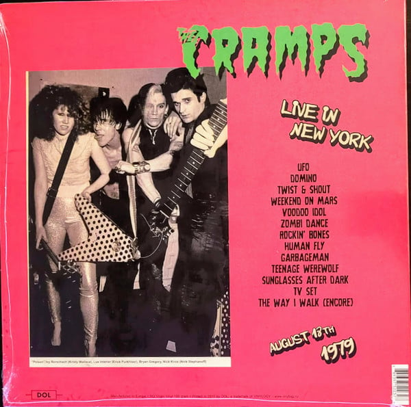 THE CRAMPS - NEW YORK LIVE 1979