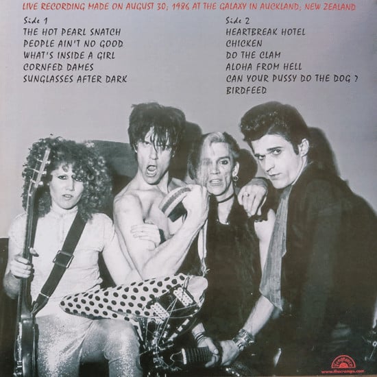 The Cramps ‎– Rockinnreelininaucklandnewzealandxxx (LP) BLUE