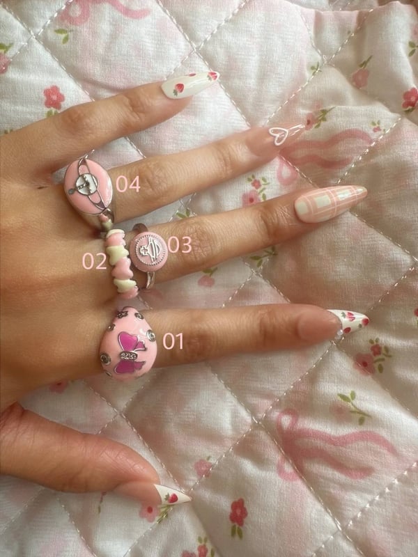 Image of Pink Rings