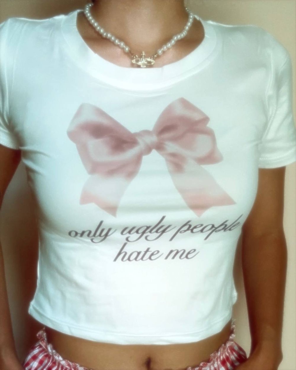Image of only ugly people hate me