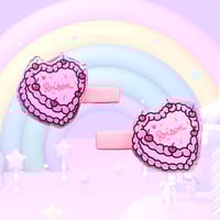 Poison Cake Hair Clips (2pcs)