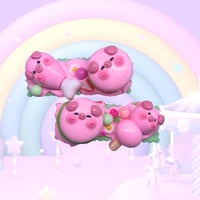 Decoden Pig Hair Clip Set (2pc)