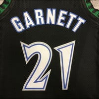 Image 4 of Minnesota Timberwolves Garnett 97-98 Hardwood Classic Black