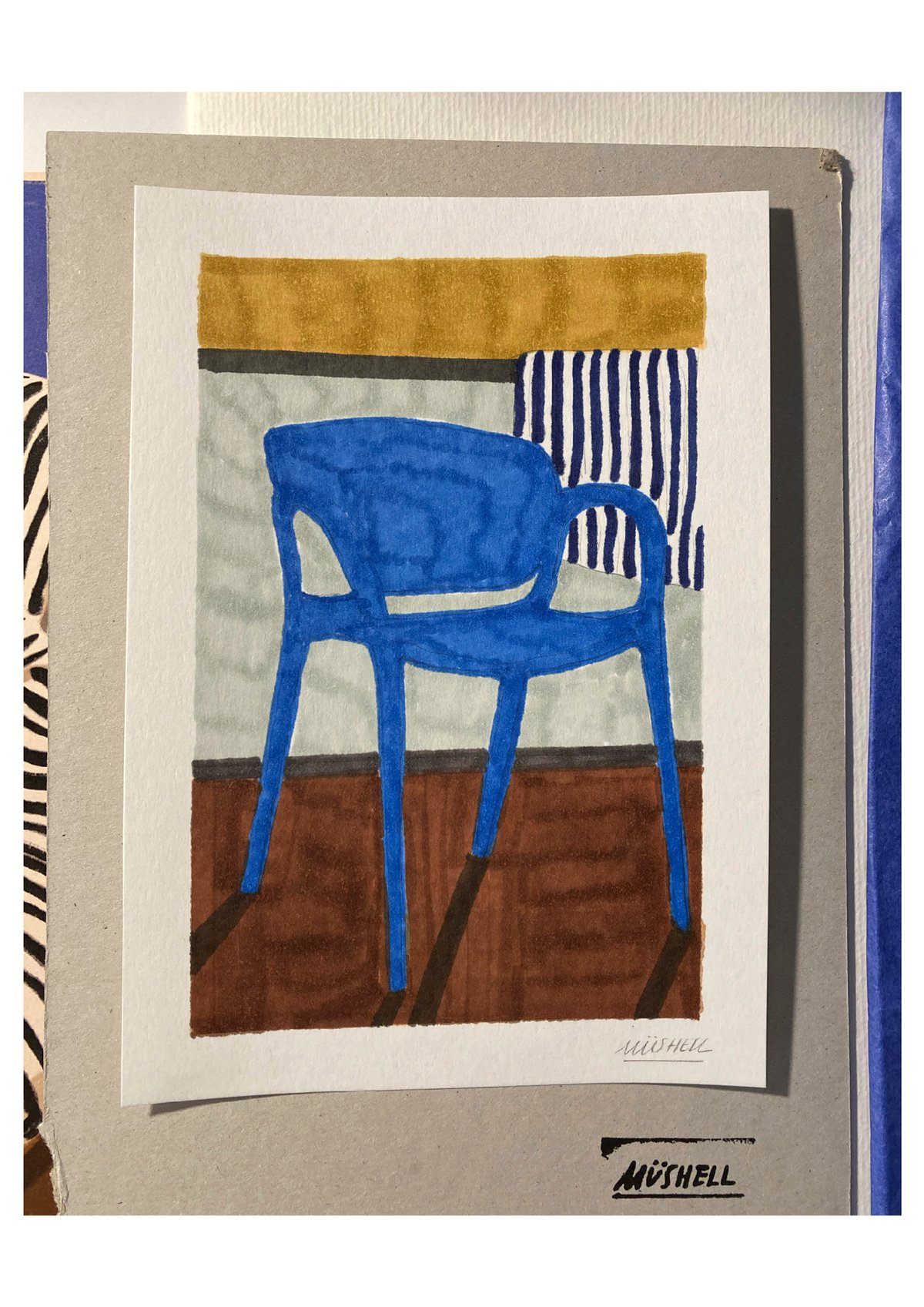 Image of blue chair 1