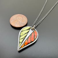 Image 3 of Tropical Leaf Pendant 