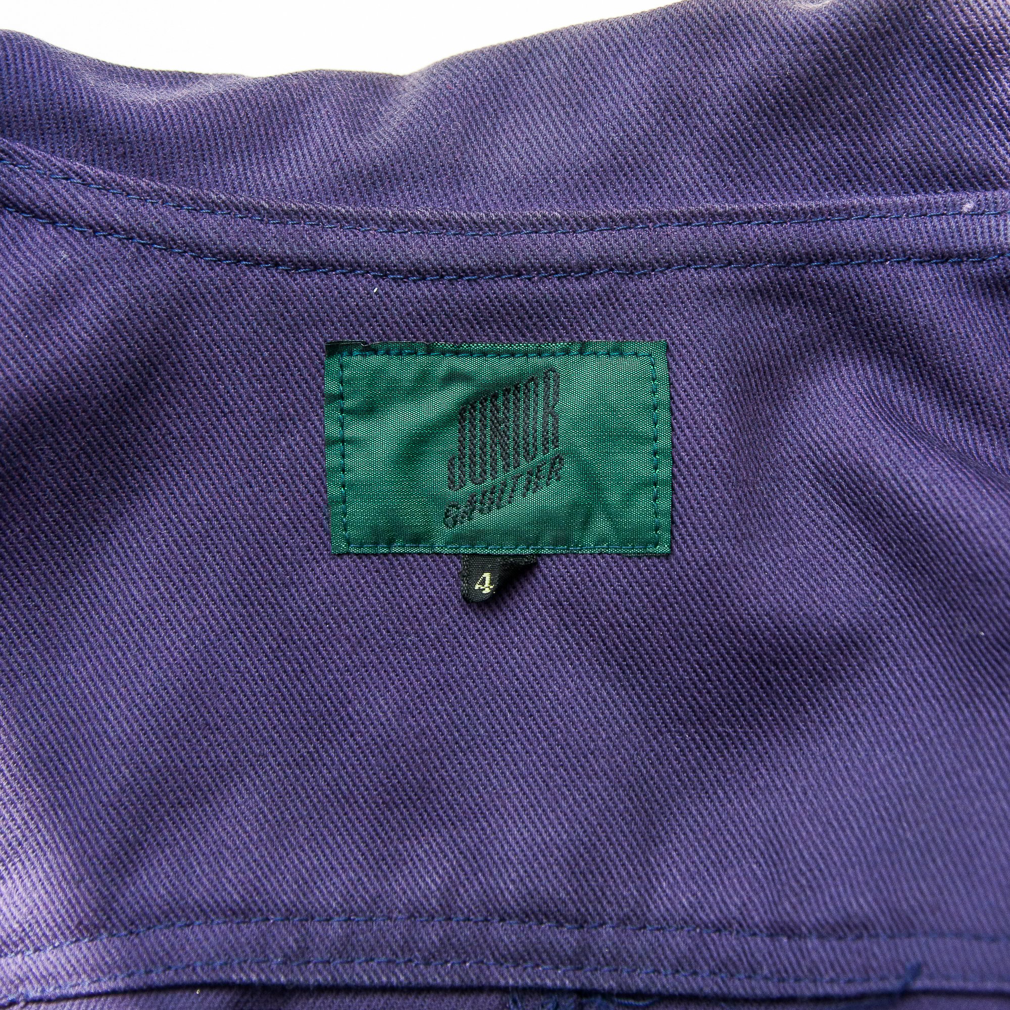 Image of Jean Paul Gaultier Purple Corset Jacket 