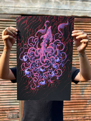 Image of "Kraken" 12x18