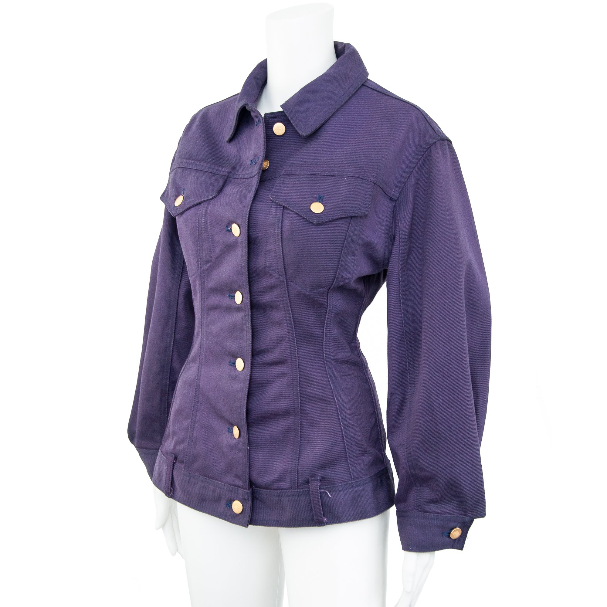 Image of Jean Paul Gaultier Purple Corset Jacket 