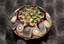 Image 2 of Fumed Honeycomb Mini Paperweight / Pocket Stone 3